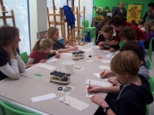 Workshop Van Gogh Museum, St Jozefschool Halfweg